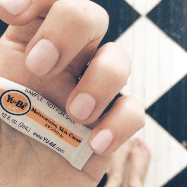 yu be moisturizing skin cream dry