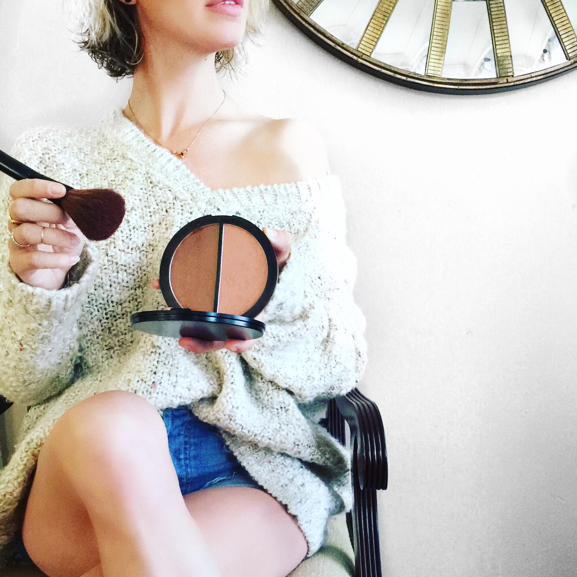 Pop Beauty blush and bronzer compact