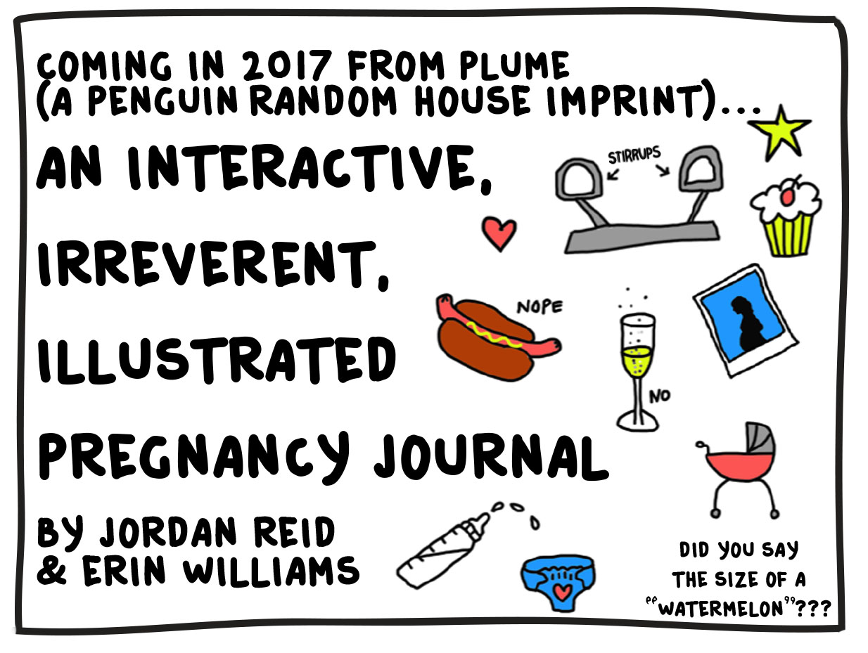 Jordan Reid and Erin Williams book announcement