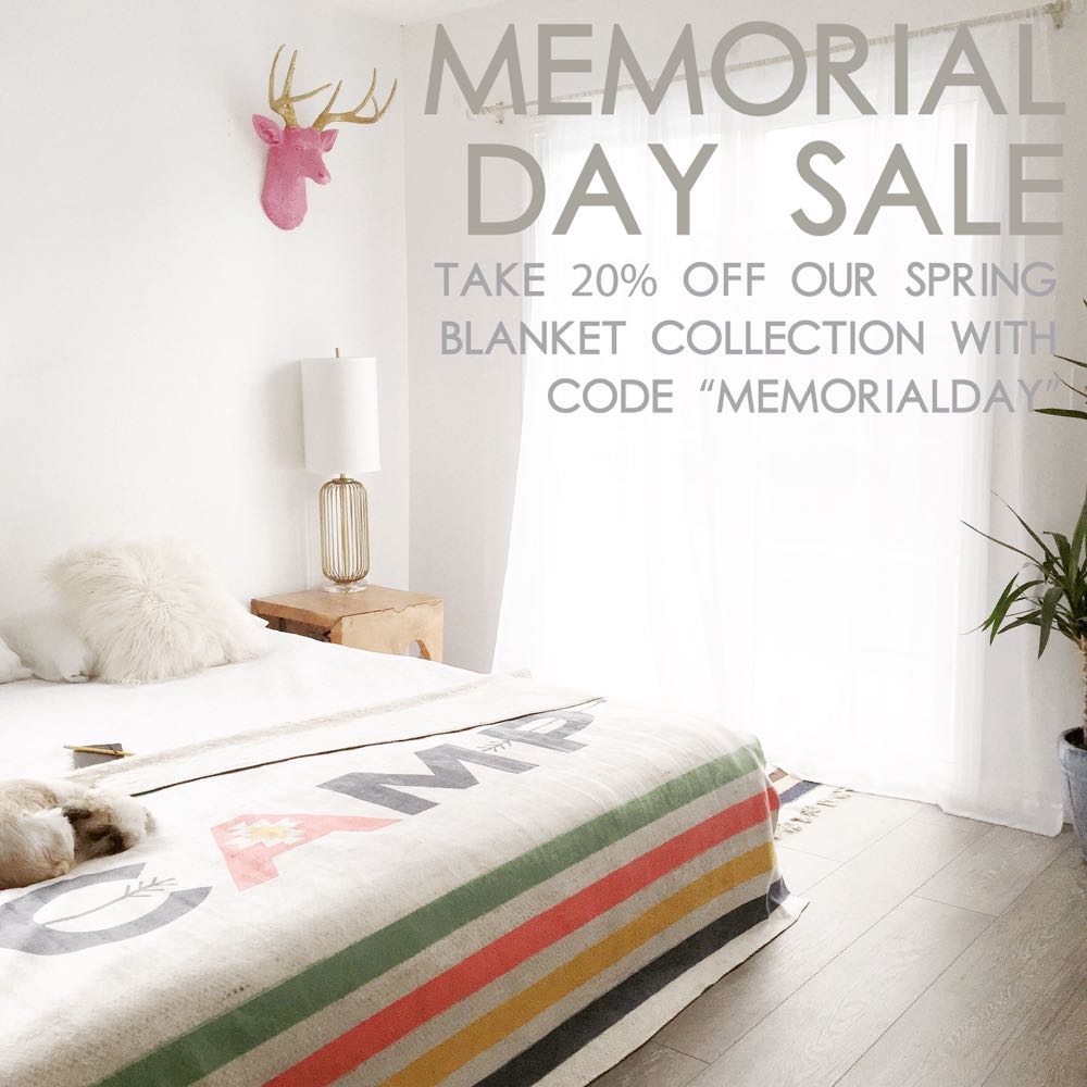 glam camp blanket sale featuring bonfire blanket