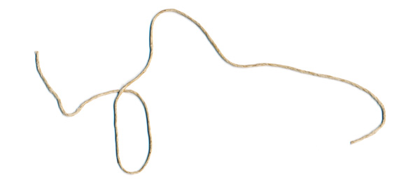 tiny piece of string