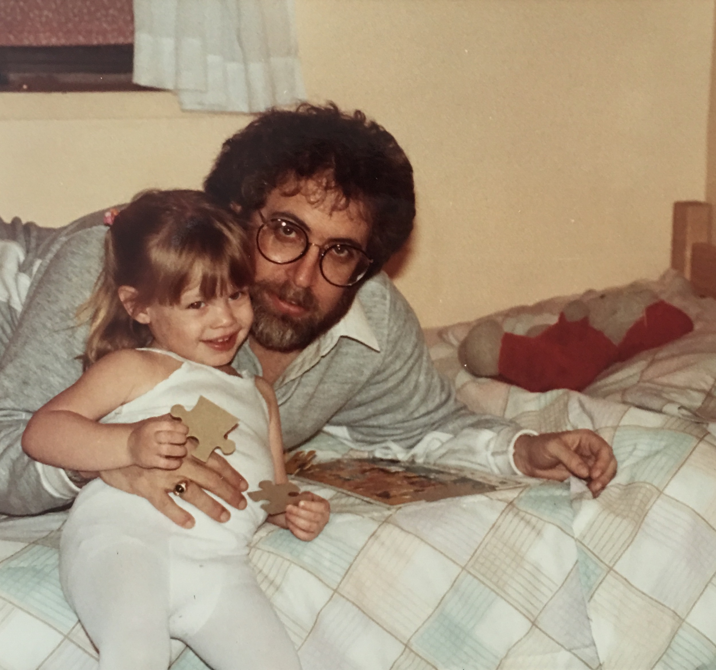 Jordan Reid and dad
