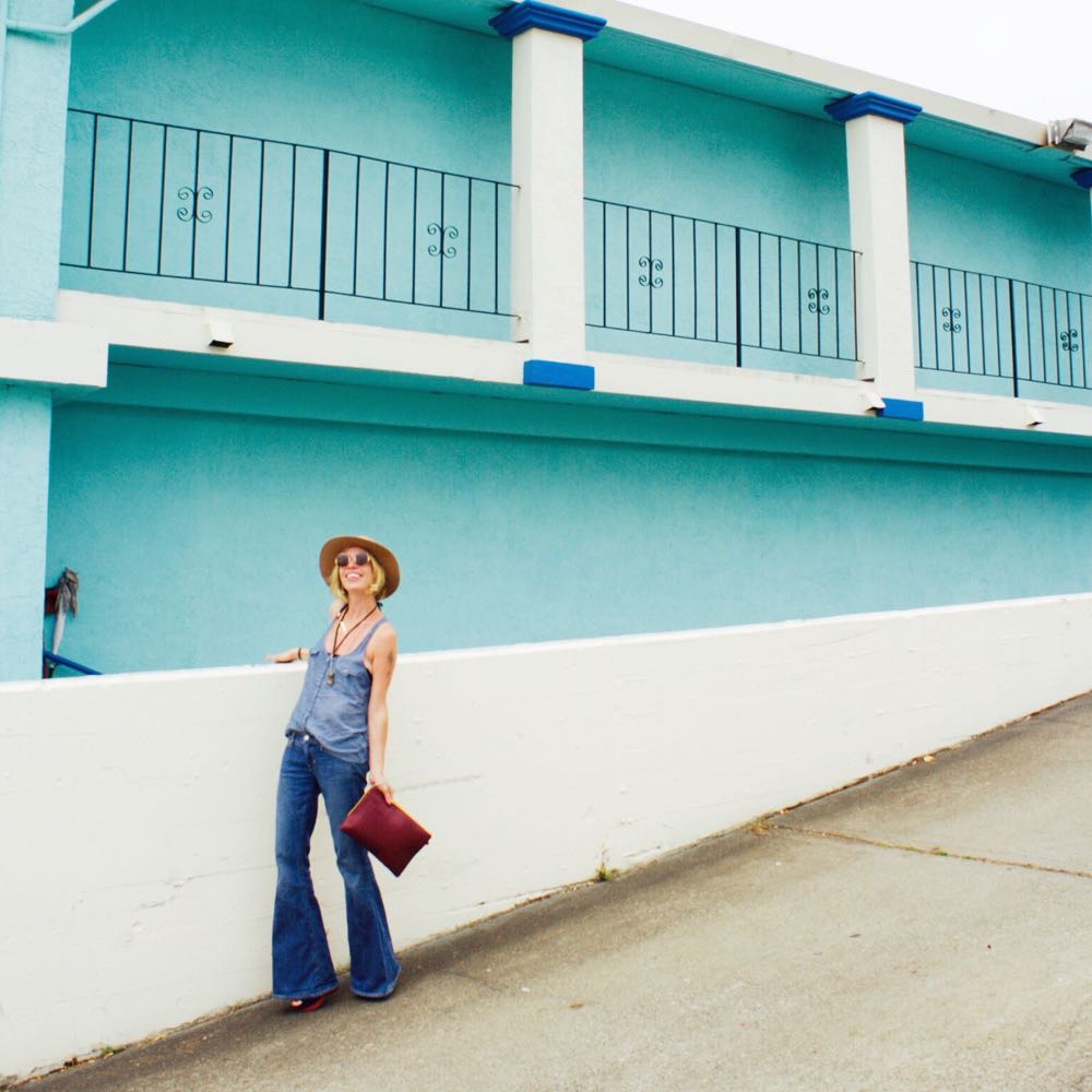 denim outfit canadian tuxedo with bellbottoms