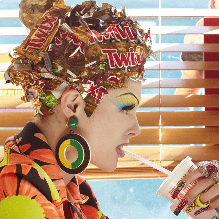 coco rocha haute mess for vogue